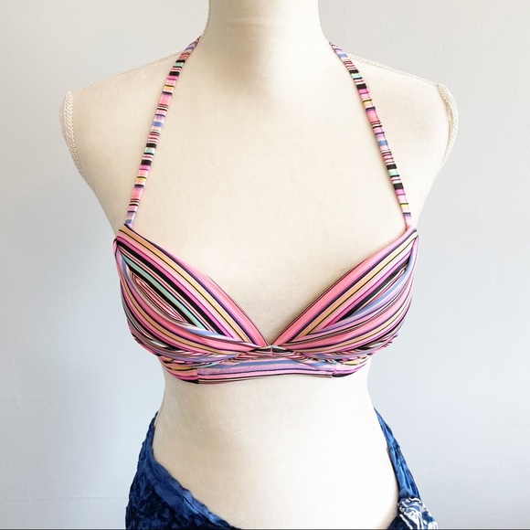 Victoria’s Secret | striped bikini top multi color - Picture 8 of 12